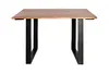 KAWOLA Esstisch LORE 140x90cm Akazie massiv nussbaumfarben Produktbild-Vorschau 3