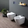 Set di sanitari sospesi in Vetroceramica con copriwc | Folk Anteprima dell’immagine prodotto 2