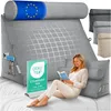 ELONEO Coussin dorsal avec traversin amovible et poche Voir les images du produit 1