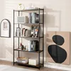 GOPLUS 5-stöckiges Standregal, 154 cm hohes Bücherregal mit Produktbild-Vorschau 2