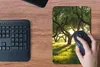 MuchoWow® Mauspad Mousepad Bäume - Natur - Sonne 18x27 cm - Produktbild-Vorschau 4