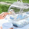 Transportkäfig für Haustiere, transparent Transportbox für Produktbild-Vorschau 7