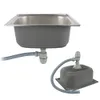 Edelstahl Küchenspüle Spülbecken Einbauspüle 50×40×20cm Produktbild-Vorschau 5