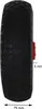 2x Sackkarrenrad PolyurethanRad 260x85 mm 3.00-4 60 mm Produktbild-Vorschau 7