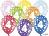6 Luftballons 4. Geburtstag bunt Produktbild-Vorschau 1