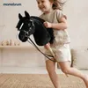 Mamabrum Hobby Horse Nero 68 cm – Cavallo a bastone per Anteprima dell’immagine prodotto 5