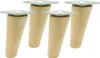 Holz-Möbelfüße schräg 12 cm lackiert, Set mit Produktbild-Vorschau 1