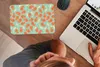 MuchoWow® Mauspad Mousepad Retro - Blumen - Design - Orange Produktbild-Vorschau 3