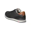 A single black sneaker is shown from the side and slightly from the back against a white background. Produktbild-Vorschau