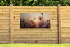 MuchoWow® 160x80 cm Outdoor-Poster Gartendeko Sichtschutz Produktbild-Vorschau 3