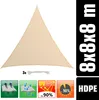 Tenda da sole UV permeabile all'acqua 8x8x8 Triangolare - Anteprima dell’immagine prodotto 2