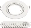 10x Einbaurahmen Mattweiß 6101-A-MW Ø65 mm für Leuchtmittel Produktbild-Vorschau 1