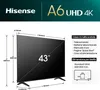 Hisense Fernseher 43 Zoll 4K Ultra HD Sprachassistenten Produktbild-Vorschau 15