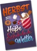 Herbst = Heiße Schokolade Wetter Souvenir Magnet Produktbild-Vorschau 1