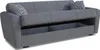 Dmora Divano Letto 3 Posti Nox 80x223 cm Nero, Contenitore Anteprima dell’immagine prodotto 5