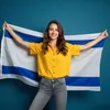PHENO FLAGS Izraelská vlajka Jeruzalém 90 x 150 cm Židovská Náhled obrázku produktu 6