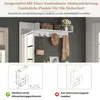 STILVORA Garderobe met schoenenkast, spiegel en Productafbeelding-voorbeeld 5
