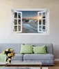 Wallario Poster mit Fenster-Illusion: Sonnenuntergang Produktbild-Vorschau 2