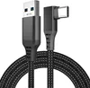 MMOBIEL VR Link Kabel USB zu USB-C - 90 Grad Typ-C Nylon Produktbild-Vorschau 1