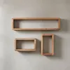 Wandregal Set "Teko Cubes": 3-teilig, abgerundete Ecken, Produktbild-Vorschau 1