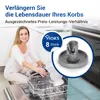 Korbrolle 8x Rad passend wie AEG Electrolux 5028696500/4 Produktbild-Vorschau 7
