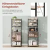 WOLTU Küchenregal, 6 Ablagen, 6 Haken, Metallrahmen, Produktbild-Vorschau 7