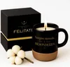 FELITATE Geschenk für Frauen & Männer - 2in1 Duftkerze in Produktbild-Vorschau 1