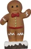 Clayre & Eef Décoration de Noël Père Noël en pain d'épice Voir les images du produit 1