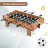 COSTWAY mini stolní fotbal ze dřeva, stolní fotbal včetně Náhled obrázku produktu 6