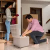 Stolička s úložným prostorem, sedací kostka ze dřeva Náhled obrázku produktu 6