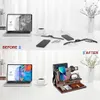 Unyqoos® 3-in-1 massief houten lade- en oplaadstation voor Productafbeelding-voorbeeld 2