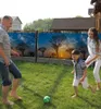 Zaunbanner Dämmerung am See Sichtschutz Garten Zaun Produktbild-Vorschau 6