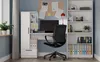Schreibtisch + Bücherregal Set COSMO WHITE Produktbild-Vorschau 9