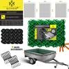 KESSER® Anhängernetz Dehnbar feinmaschig mit Haken | Produktbild-Vorschau 8