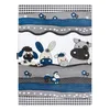 Kinderteppich PETIT FARM BAUERNHOF TIERE blau Blau 160x220 Produktbild-Vorschau 2
