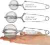 com-four® 3x Teezangen, Teeei in Kugelform aus rostfreiem Produktbild-Vorschau 6