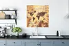 MuchoWow® Poster Weltkarte - Punkte - Farben 75x75 cm - Produktbild-Vorschau 3