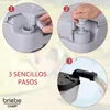 Briebe WC1195G Přenosná kempingová toaleta, 24l chemická Náhled obrázku produktu 8