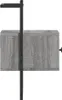 Wand-Nachttisch Grau Sonoma 35x30x51 cm Holzwerkstoff Produktbild-Vorschau 6