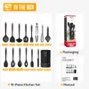 Strex Set d'Ustensiles de Cuisine avec Support 15 pièces - Voir les images du produit 10