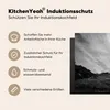 KitchenYeah© Herdabdeckplatte Pferd - Wolken - Wiese , Produktbild-Vorschau 6