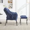 Fotel leniwy Sweiko z otomaną, nowoczesny fotel Podgląd zdjęcia produktu 5
