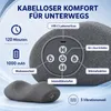 Nackenmassagekissen mit Wärme & Vibration, wiederaufladbar, Produktbild-Vorschau 4