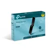 The image shows the retail packaging of a TP-LINK Archer T4U AC1300 High Gain Wireless MU-MIMO USB Adapter. Produktbild-Vorschau