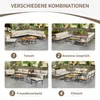 Sideboard - 120x35x80,5 cm Holz - 4 Türen + 2 Schubladen - Produktbild-Vorschau 31
