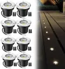 Spot LED encastré au sol 5 W, lot de 8 spots ronds, Voir les images du produit 1