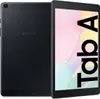 A black Samsung Galaxy Tab A tablet is shown from the back and front. Náhled obrázku produktu