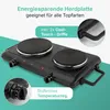 Clatronic DKP 3583, Schwarz, Arbeitsplatte, Versiegelte Produktbild-Vorschau 3