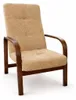 Fotel Nordic Comfort wypoczynkowy salon drewno orzech Podgląd zdjęcia produktu 1