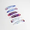 Kolorowe spinki do włosów Frozen 6 szt Podgląd zdjęcia produktu 2